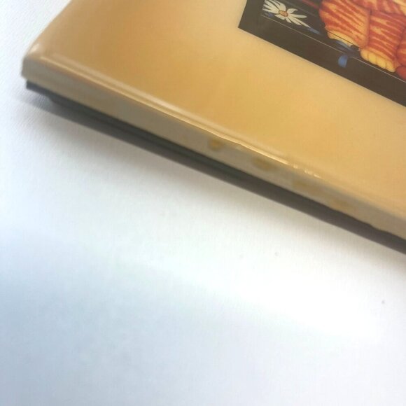 Cat Art Deco Tile Wall Hanging Grander Images USA Made Table Top Art - Picture 3 of 10